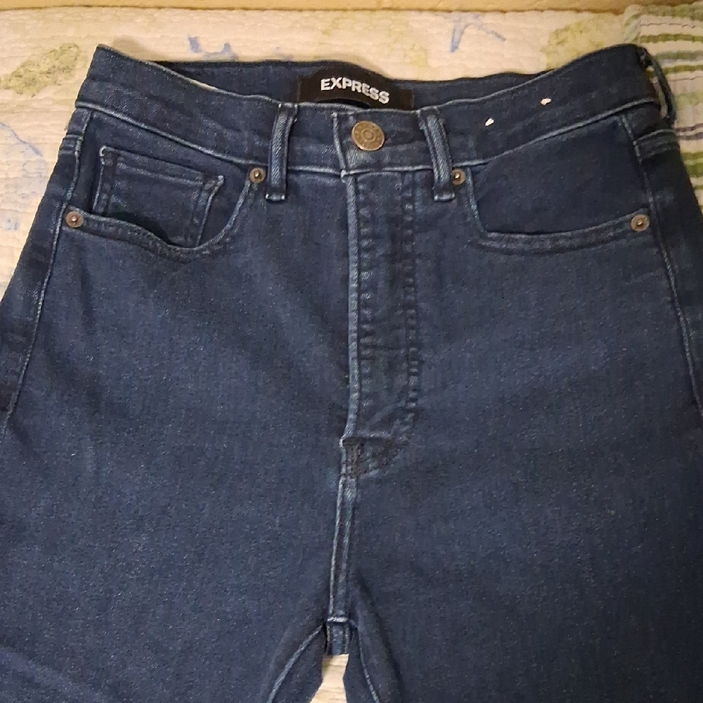 Express Midnight Blue Denim Pants